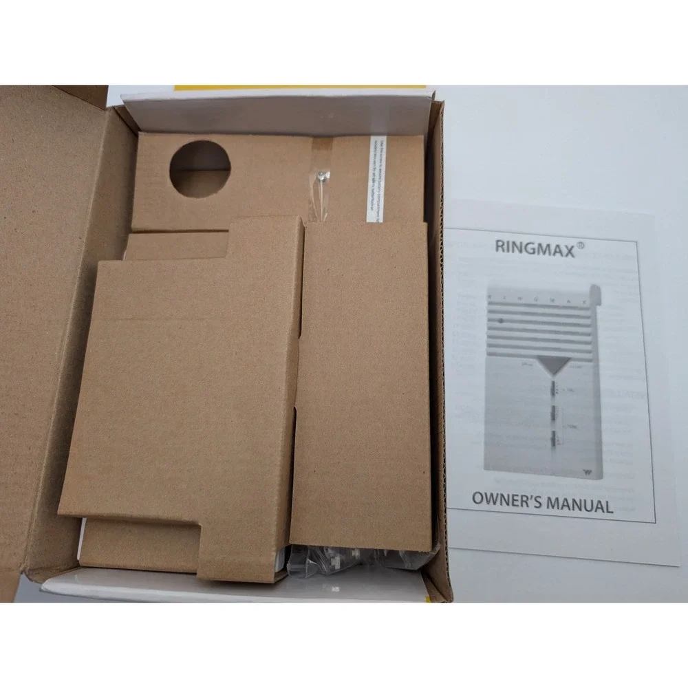 Williams Sound Ringmax BE1010-US Amplified Phone‎ Ringer White Adjustable Volume